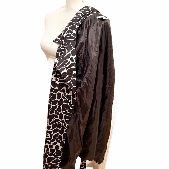 LUII lightweight giraffe print jacket Size XL - Picture 8 of 9